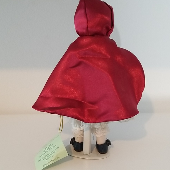 Seymour Mann Red Riding Hood Porcelain Doll. 11" - Picture 6 of 9